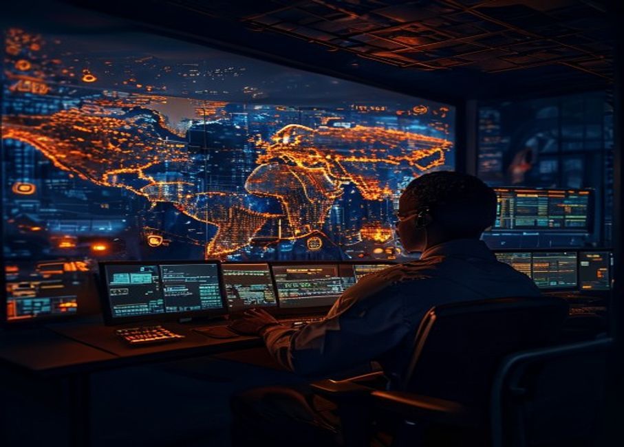 Fleet controller approving a truck breakdown recovery at the live dispatch dashboard